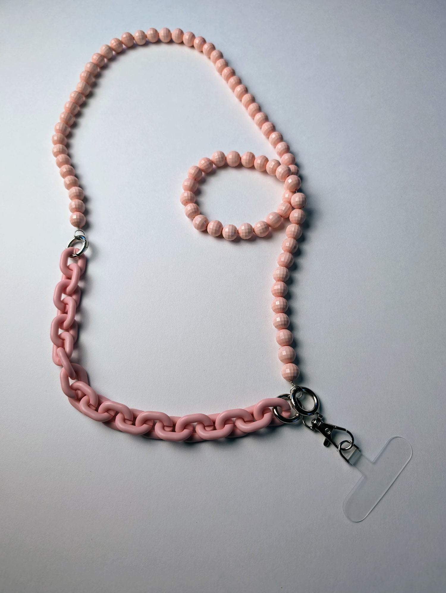 Chain + Beaded Strap